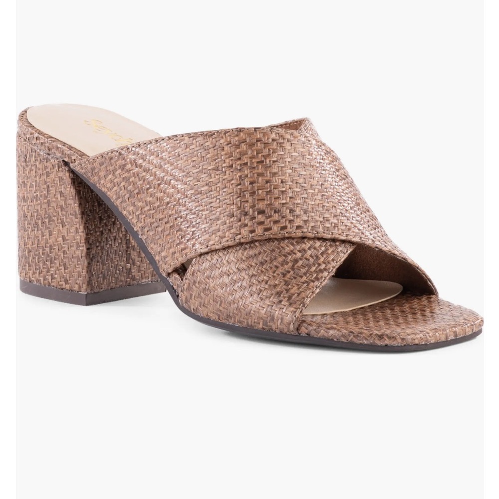 NIB Seychelles Papaya Slide Sandal